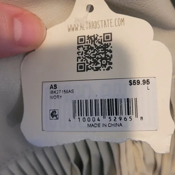 Altar'd State Cream Fringed Mini Skirt Cocktail - Picture 9 of 9